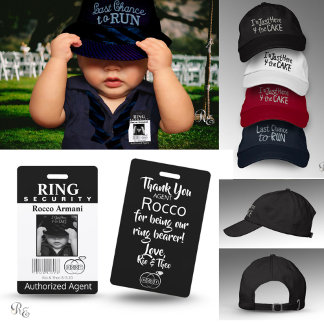 Ring Bearer Security Abzeichen Ausweis