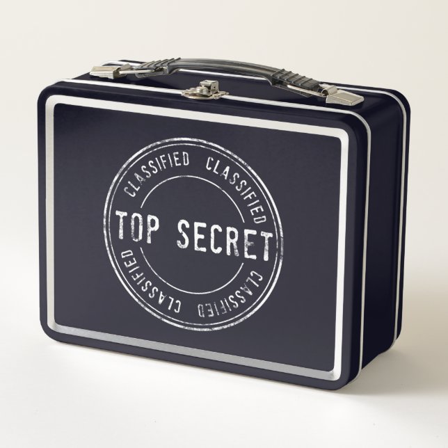 Ring Bearer Security Lunch Metall Brotdose (Vorderseite)