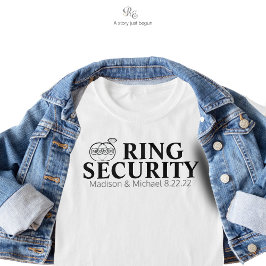 Ring Bearer Security T-Shirt