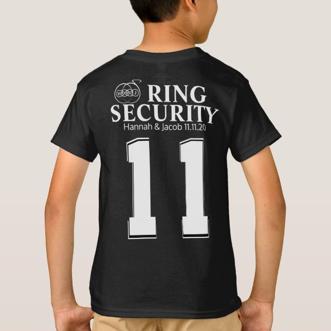 Ring Bearer Security T-Shirt (Rückseite)