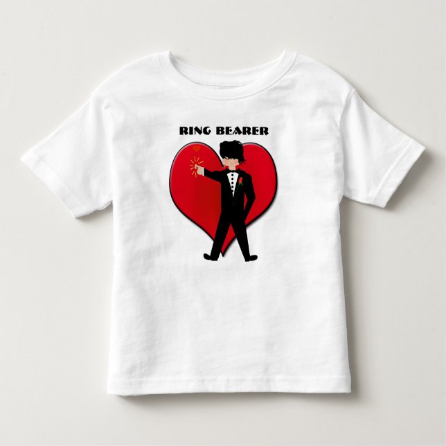 Ring Bearer Shirt - Hochzeit - (Vorderseite)