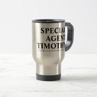 Ring Bearer Special Agent Tasse