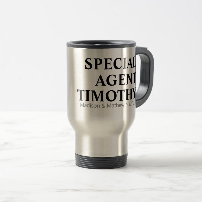 Ring Bearer Special Agent Tasse (VorderseiteRechts)