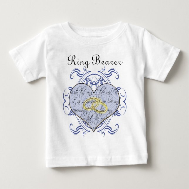 Ring Bearer T - Shirt - Mit diesem Ring I the Med (Vorderseite)