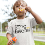 Ring Bearer Tuxedo T-Shirt<br><div class="desc">Tuxedo personalisiert mit Inhabertext und Namen</div>
