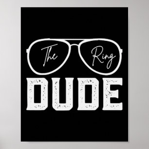 Ring Bearer Wedding Party Ring Security Typ Marri Poster