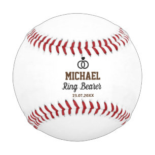 Ring Bearer Wedding Vielen Dank Baseball