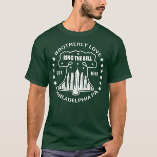 Ring der Bell Philadelphia Liberty Bell Brotherly T-Shirt