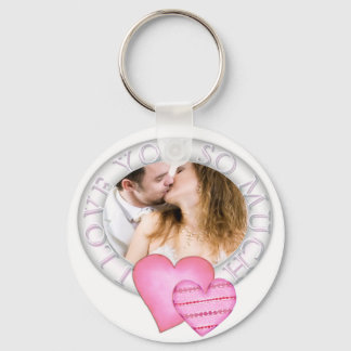 Ring der Liebe Valentinstag Foto Schlüsselanhänger