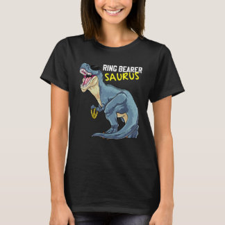 Ring-Dinosaur-Träger Saurus Hochzeitsring Rex Secu T-Shirt