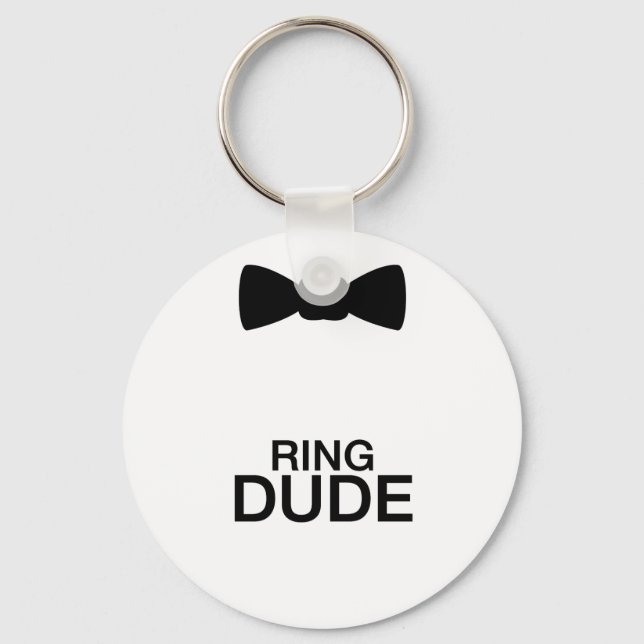 Ring Dude kids - Boys ring bearer wedding Schlüsselanhänger (Vorderseite)