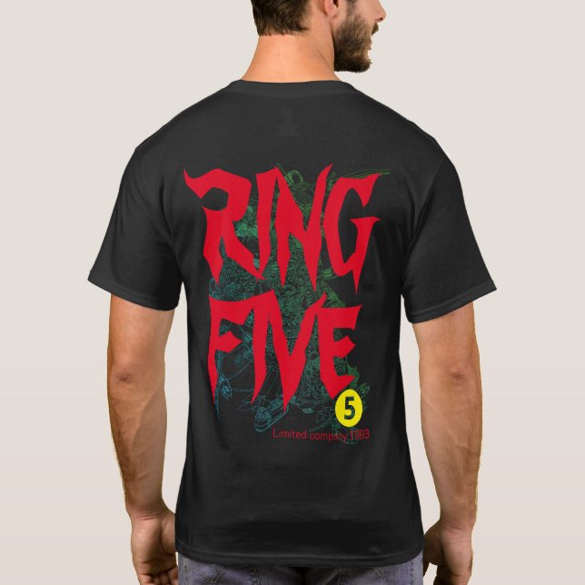 RING FIVE T-Shirt (Rückseite)