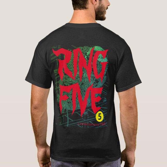 RING FIVE　 T-Shirt (Rückseite)