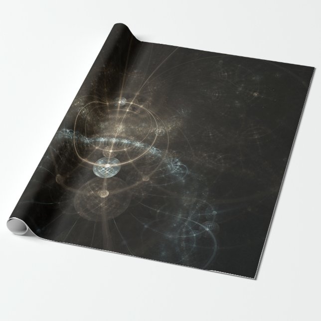 Ring-Fraktal Abstrakt 2 Geschenkpapier (Ungerollt)