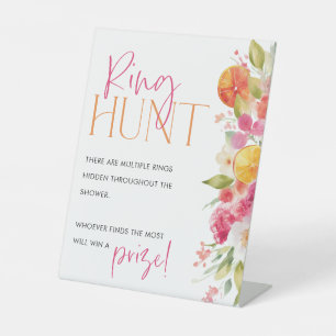 Ring Hunt Schild Junggesellinnenabschied Spiel Cit