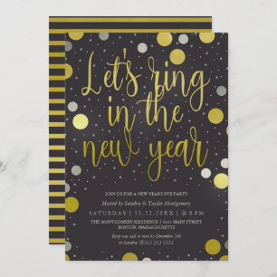 Ring im Party des neues Jahr-bezaubernden neuen Einladung