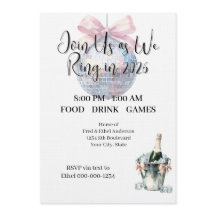 Ring in 2026 New Year's Eve Watercolor Party