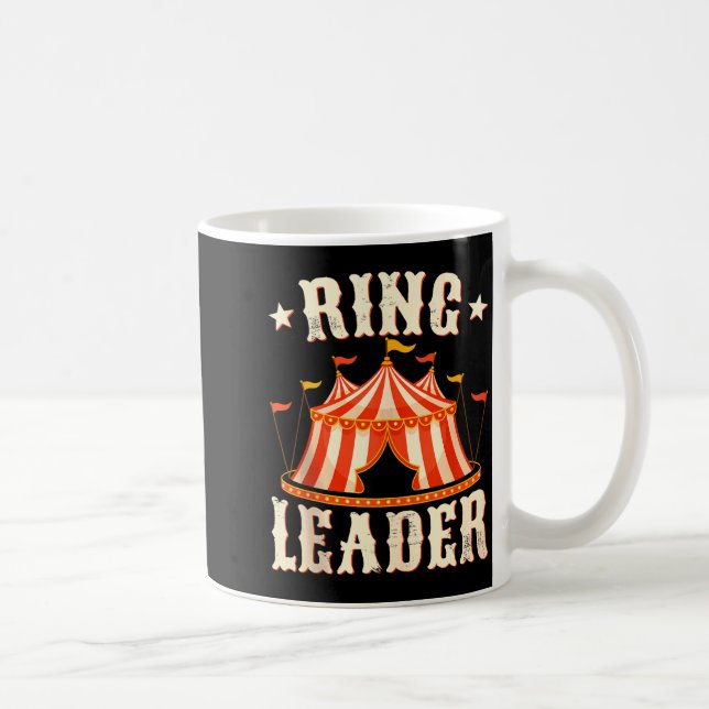 Ring Leader - Circus Lover Ringmaster Circus Party Kaffeetasse (Rechts)