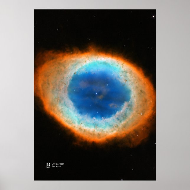 Ring Nebel. M57, NGC 6720 - Poster (Vorne)