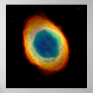 Ring Nebel M57 oder NGC 6720, ZGOA Poster