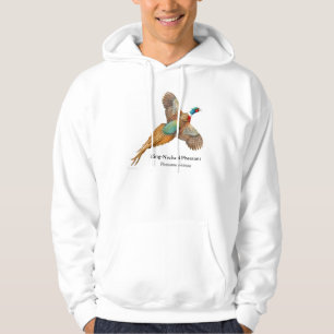 Ring-Necked Fasan-mit Kapuze Sweatshirt
