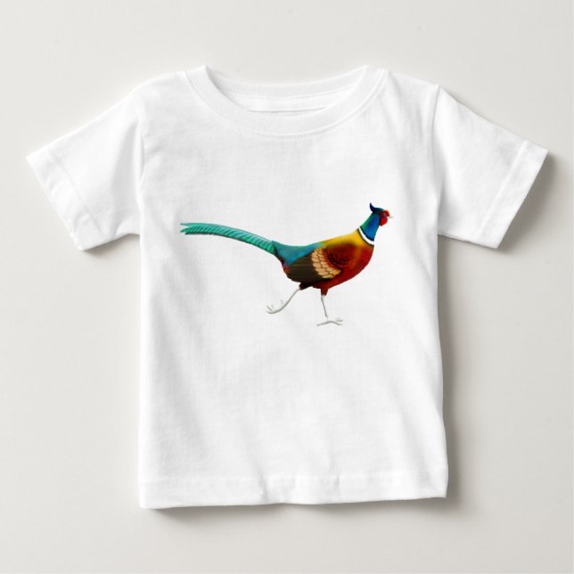 Ring-Necked Fasan-Säuglings-T - Shirt (Vorderseite)