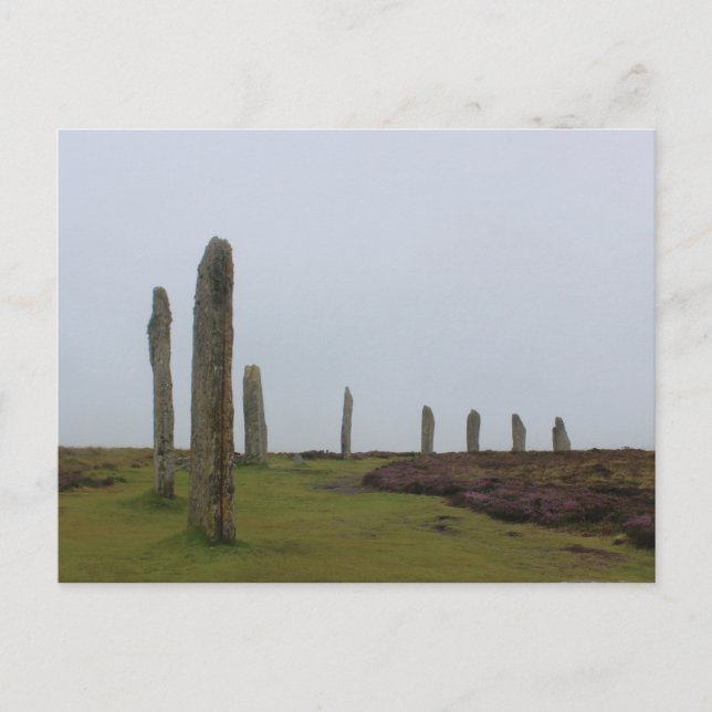 Ring of Brodgar (Orkney Island) Postkarte (Vorderseite)