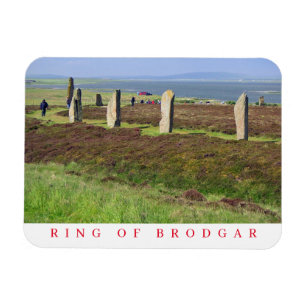 Ring of Brodgar View Kühlschrankmagnet Magnet