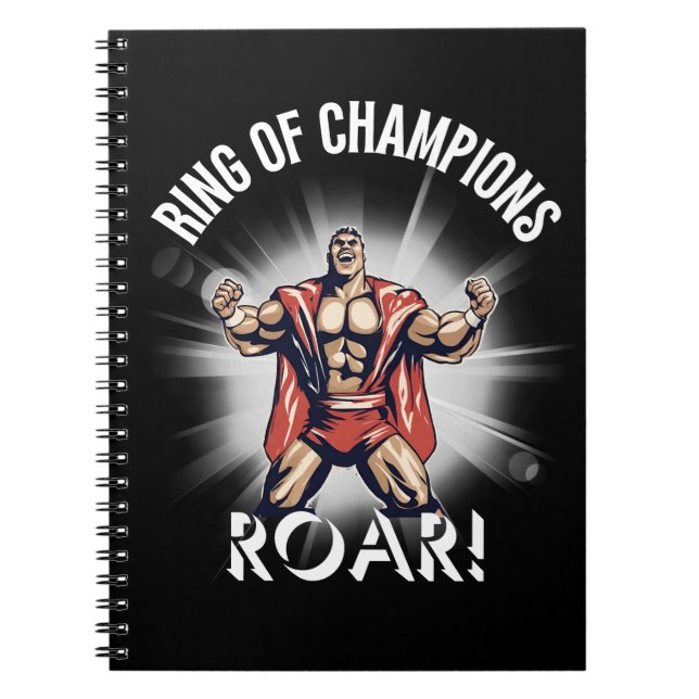 Ring of Champions, Roar! Notizblock (Vorderseite)
