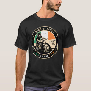 Ring of Kerry Ireland Motorrad T-Shirt