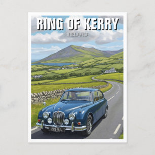 Ring of Kerry Ireland Travel Postkarte