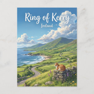 Ring of Kerry Panoramastraße Irland Postkarte