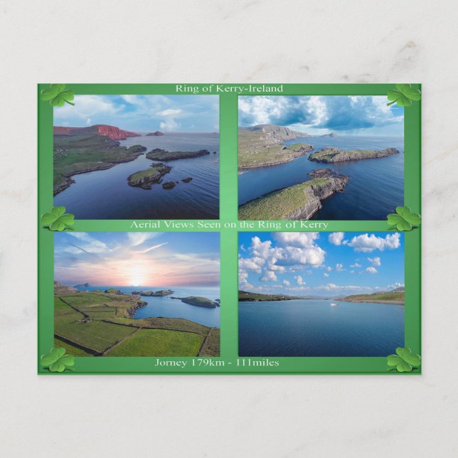 Ring of Kerry Postkarte (Vorderseite)