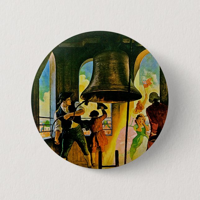 Ring Out Liberty Button (Vorderseite)