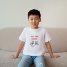 "Ring Ring, Hallo?" 2 Handgezeichnete Skelette, di