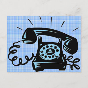 Ring Ring Postkarte