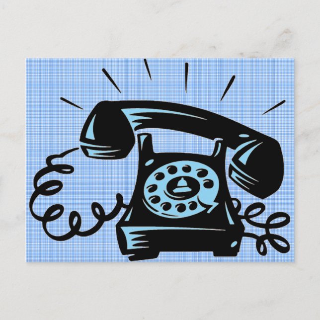 Ring Ring Postkarte (Vorderseite)