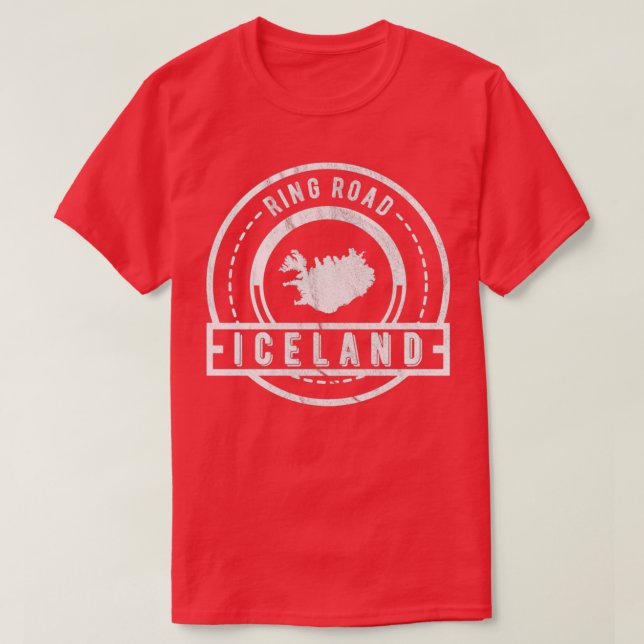 Ring Road Island T-Shirt (Design vorne)