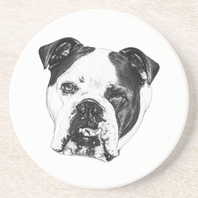 Ring-Safe Bulldog-Untersetzer Getränkeuntersetzer (Vorne)