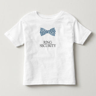 Ring Security-Shirt mit Bow-Krawatte für Ringträge Kleinkind T-shirt