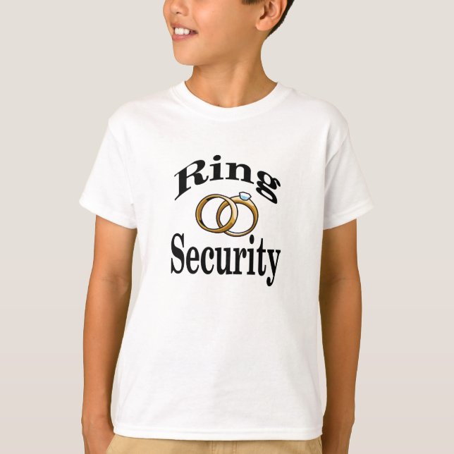 Ring Security Wedding Kids Shirt (Vorderseite)