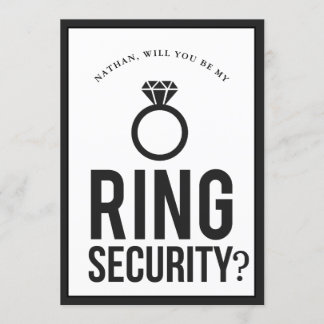 Ring-Sicherheit Einladung