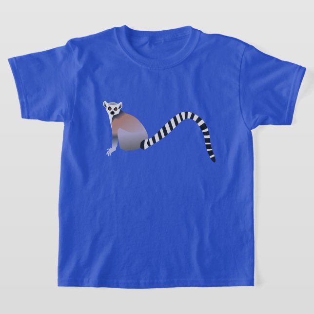 RING-TAED LEMUR ILLUSTRATION T-Shirt (Ablage )