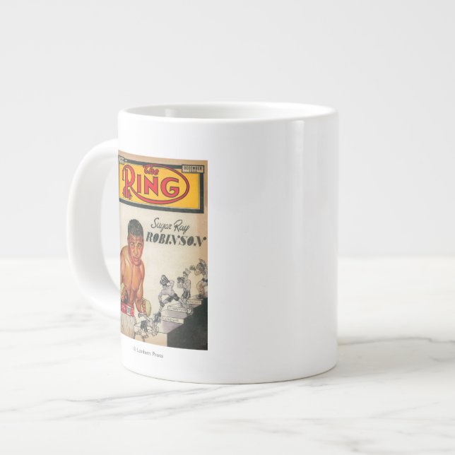 Ring-Titelseite2 Jumbo-Tasse (Vorderseite Links)