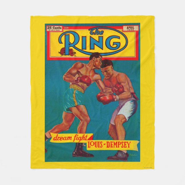 Ring-Titelseite Fleecedecke (Vorderseite)