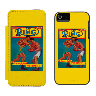 Ring-Titelseite Incipio Watson™ iPhone 5 Geldbörsen Hülle