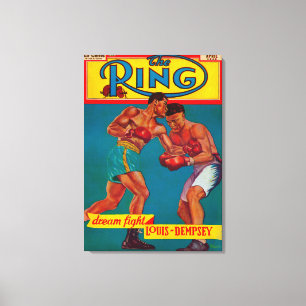 Ring-Titelseite Leinwanddruck