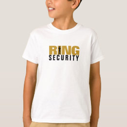 Ring-Träger SPIONS-Sicherheitsring-Kleinkind-Shirt T-Shirt