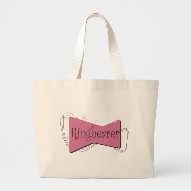Ring-Träger-Taschen-Tasche Jumbo Stoffbeutel (Vorne)