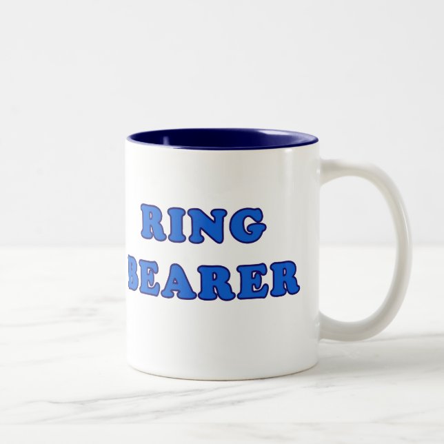 Ring-Träger Zweifarbige Tasse (Rechts)